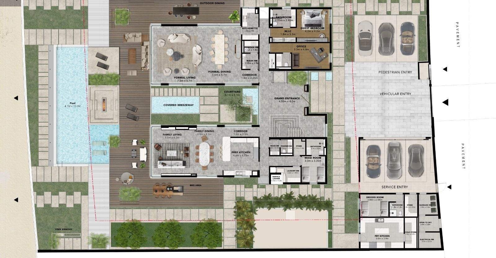 Ground floor plan