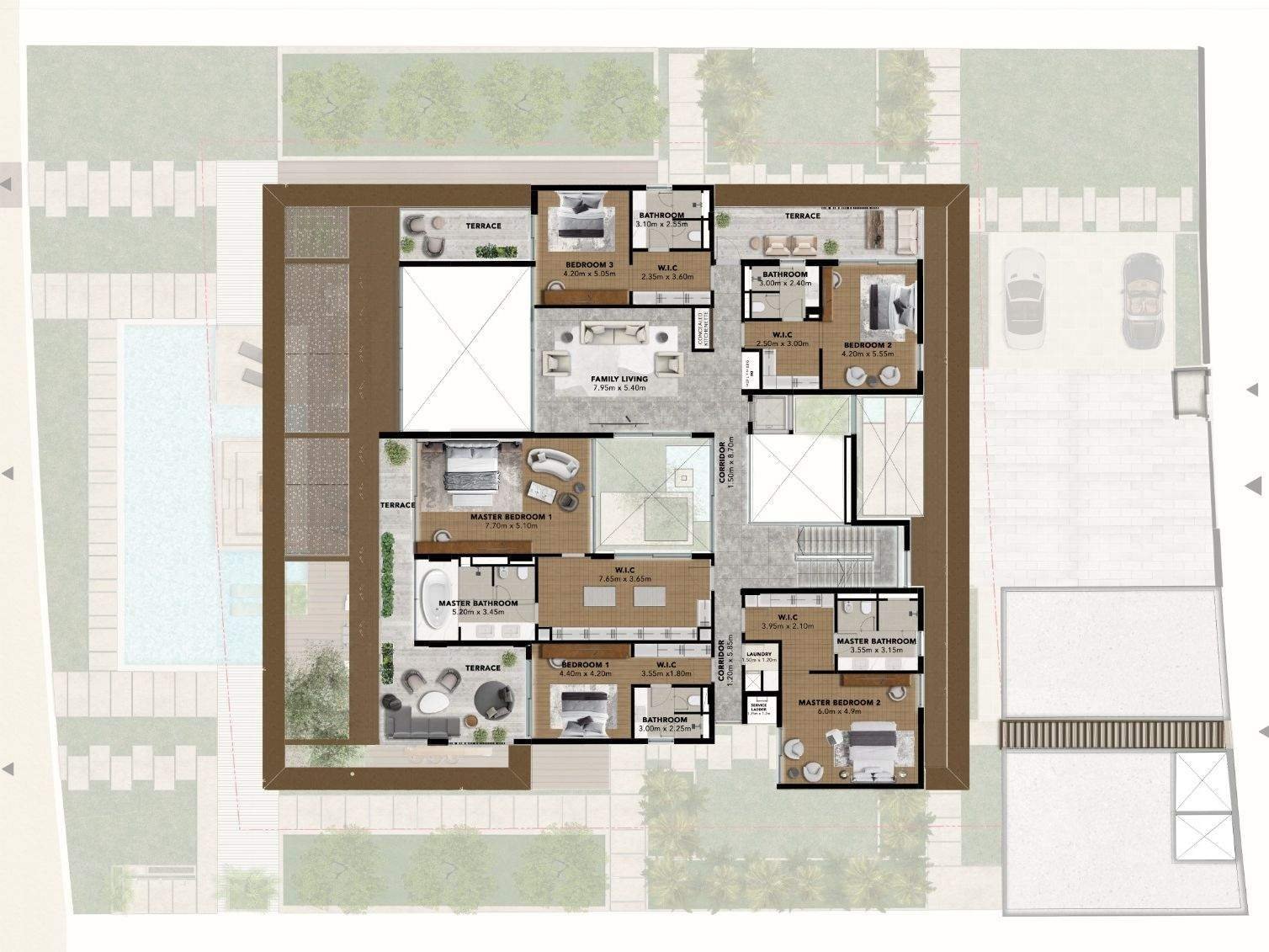 First floor plan